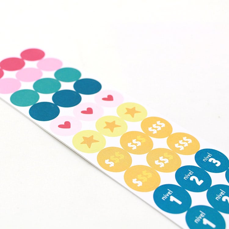 Planner A.Craft – Cartelas de adesivos - Bloco de refeições - Imagem 3