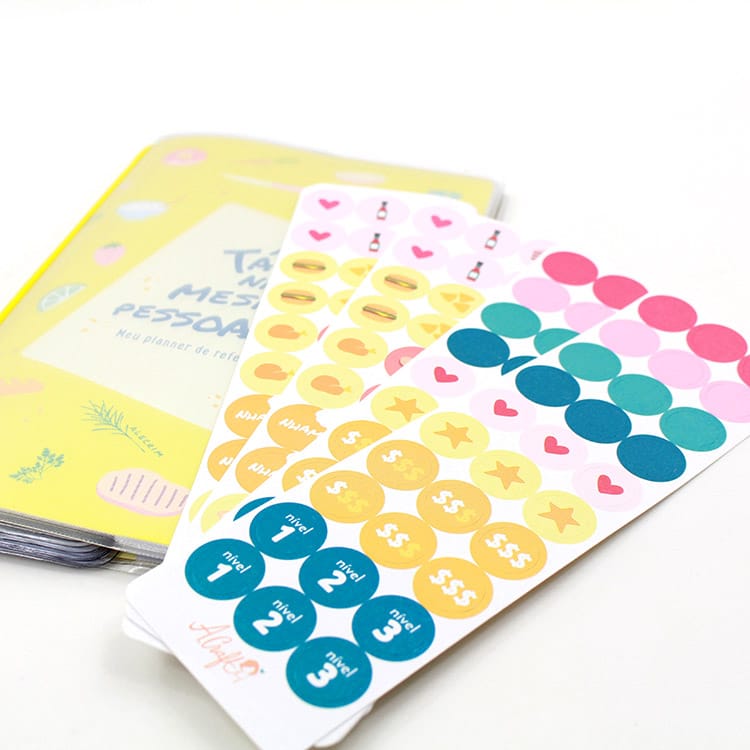 Planner A.Craft – Cartelas de adesivos - Bloco de refeições - Imagem 2