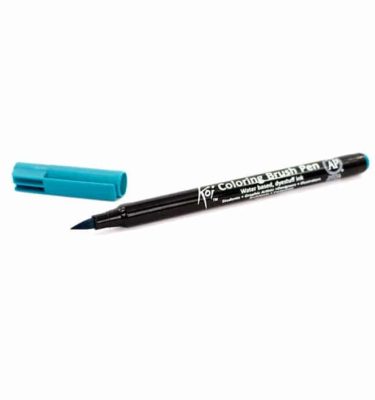 Caneta pincel - Koi Coloring Brush - Cor viridian