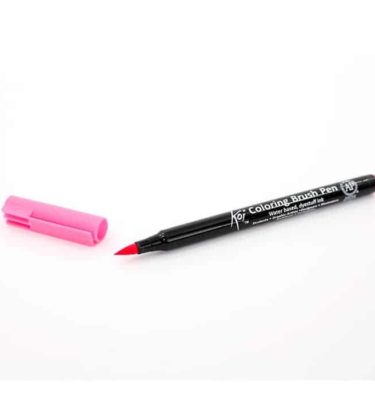 Caneta pincel - Koi Coloring Brush - Cor pink