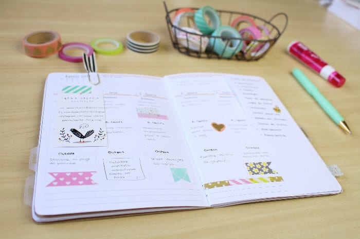 Como decorar o planner A. Craft: dicas do Youtube 1