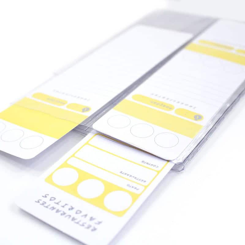 Planner A.Craft - Bolso plástico - Bloco de refeições - Imagem 4