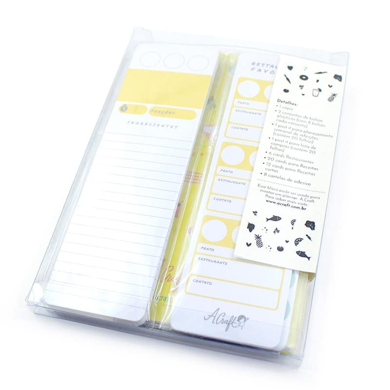 Planner A.Craft – Bloco de refeições Tá na Mesa Pessoal! - Nova versão - Imagem 4