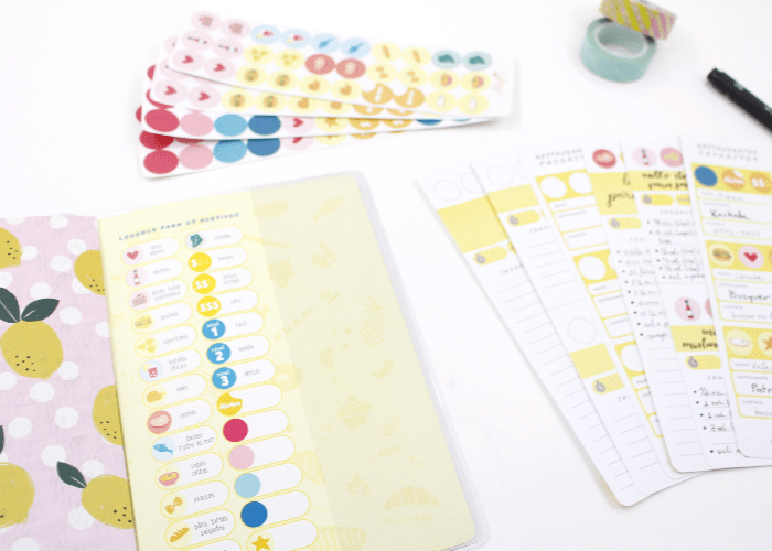 Como usar o planner de refeições A. Craft para preparar o cardápio da semana