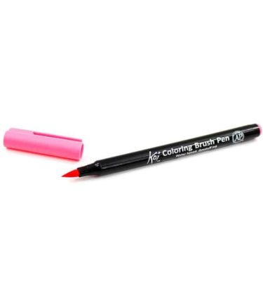 Caneta pincel - Koi Coloring Brush - Cor magenta