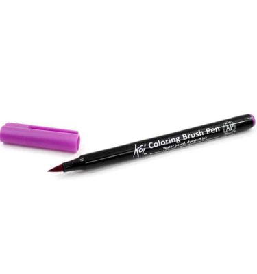 Caneta pincel - Koi Coloring Brush - Cor violeta