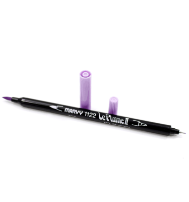Caneta 2 pontas – Marvy Le Plume II – Cor wisteria