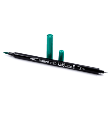 Caneta 2 pontas – Marvy Le Plume II – Cor tropical