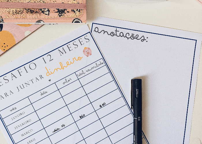 Como fazer um planner financeiro: dicas para economizar dinheiro + freebie para baixar