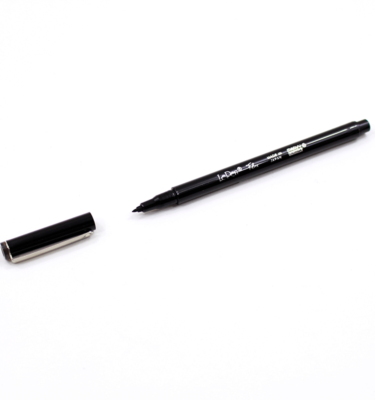 Caneta pincel – Le Pen Flex – Cor preta