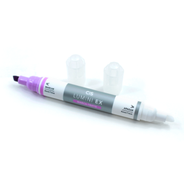 Caneta marca texto apagável – Lumini EX - Roxo