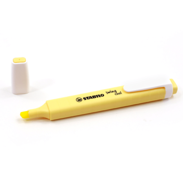 Caneta marca texto - Stabilo Swing Cool - Amarelo