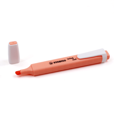 Caneta marca texto - Stabilo Swing Cool - Pêssego