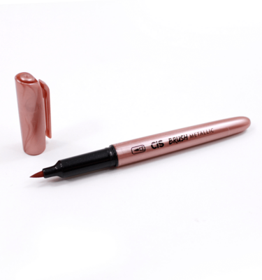 Caneta pincel - Cis Brush Metallic - Cobre