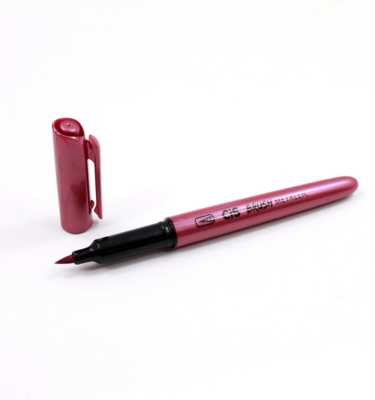 Caneta pincel - Cis Brush Metallic - Rosa