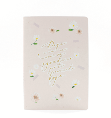 Planner A.Craft – Agenda permanente – Coleção Fleur - Rosé floral