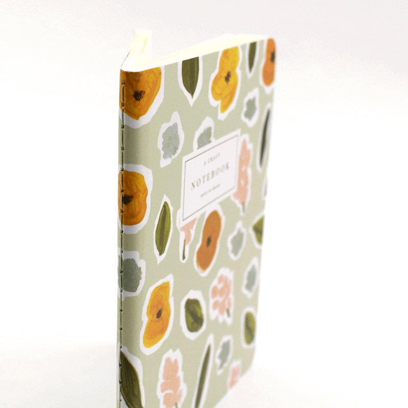 Planner A.Craft – Mini caderno Flores de outono - Imagem 3
