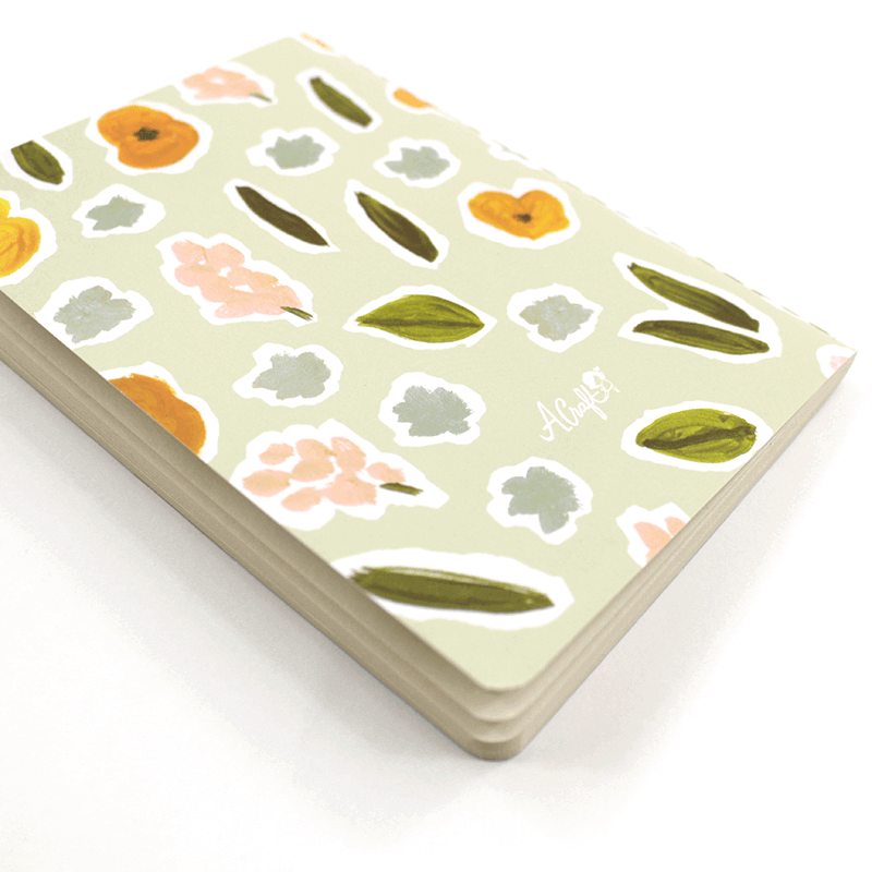 Planner A.Craft – Mini caderno Flores de outono - Imagem 2