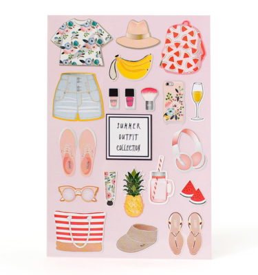 Adesivo big - Summer outfit collection 2