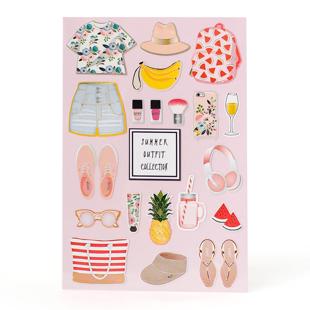 Adesivo big - Summer outfit collection 2