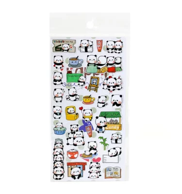 Adesivo - Cartoon Animal - Panda Family