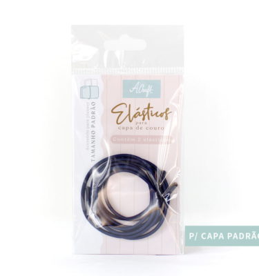 Planner A.Craft – Elástico para capa de couro – Cor azul marinho