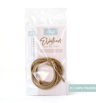 Planner A.Craft - Elástico para capa de couro - Cor caramelo