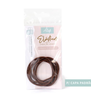 Planner A.Craft - Elástico para capa de couro - Cor chocolate