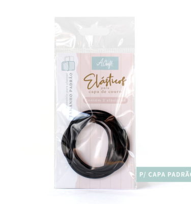 Planner A.Craft - Elástico para capa de couro - Cor preto