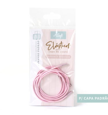 Planner A.Craft - Elástico para capa de couro - Cor rosa bebê