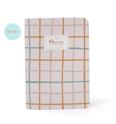 Planner A.Craft – Mini agenda permanente – Coleção Serendipia - Tres