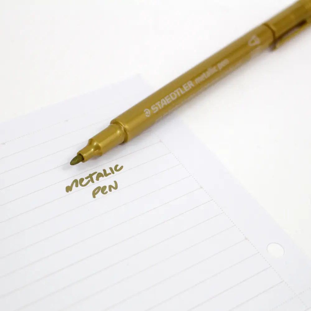 Caneta marcador metálico - Staedtler – Dourado - Imagem 2