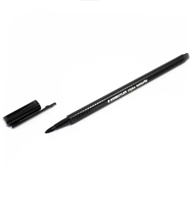 Caneta marca texto - Staedtler Triplus Textsurfer – Preto