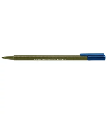 Caneta hidrocor - Staedtler Triplus – Verde oliva