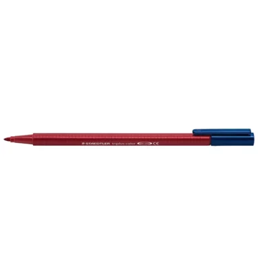Caneta hidrocor - Staedtler Triplus – Vermelho carmim