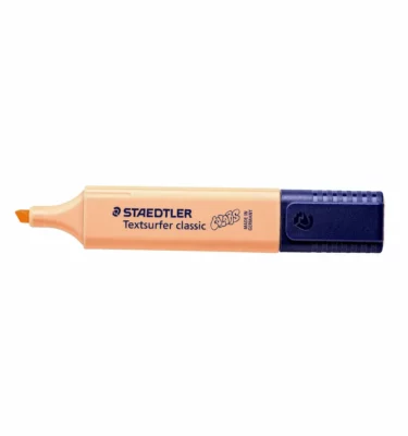 Caneta marca texto - Staedtler Textsurfer Classic – Pêssego
