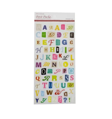 Adesivo - Alphabet Seal Sticker Fun