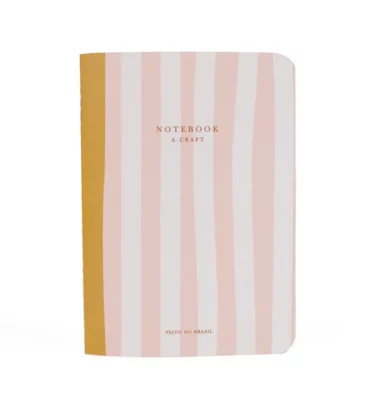 Planner A.Craft – Mini caderno Pink & Caramel