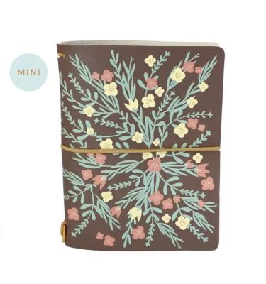 Planner A.Craft - Mini capa Cacao Boho (relançamento)