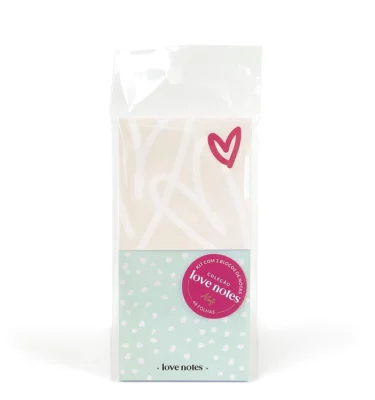 Kit 2 Blocos de notas – Coleção Love Notes - Heart