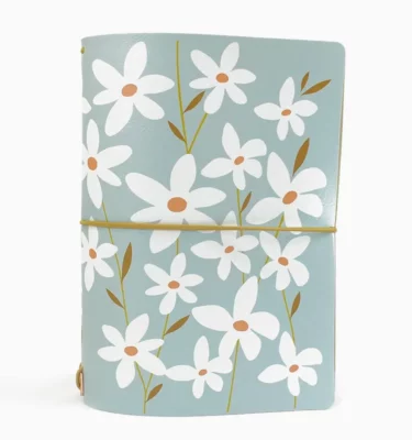 Planner A.Craft – Capa Comfy Blue Lily (para 4 blocos)