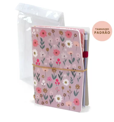 Planner completo permanente Rosé Wildflowers (para 1 ano)