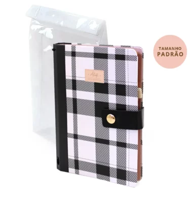 Planner completo permanente Xadrez Elegance (para 1 ano)