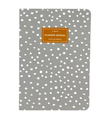 Planejador mensal A.Craft - Serene Dots