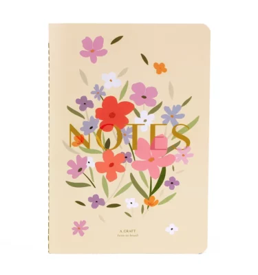 Caderno A.Craft - Floral Notes