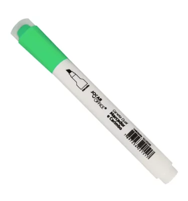 Caneta dual - marca texto e carimbo - Verde
