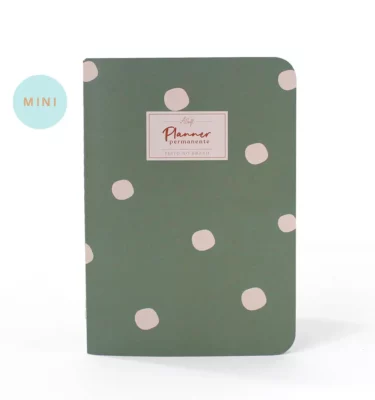 Mini Agenda Serendipia - verde (horizontal) - Bazar dia 2