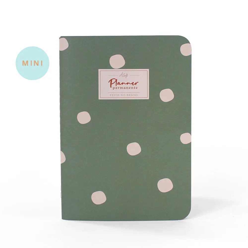 Mini Agenda Serendipia - verde (horizontal) - Bazar dia 2