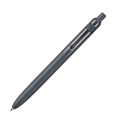 Caneta gel - Uniball Zento - Indigo - Preta 0.7mm