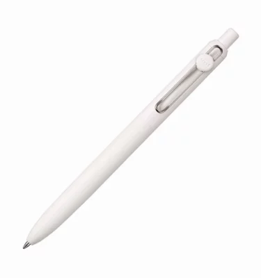 Caneta gel - Uniball Zento - Linen - Preta 0.7mm